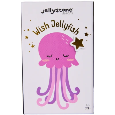 JELLYSTONE DESIGNS Jellystone Wish Jellyfish sensoryczna meduza szeptuszka snów gniotek wyciszający rytuał przed snem różowa | P