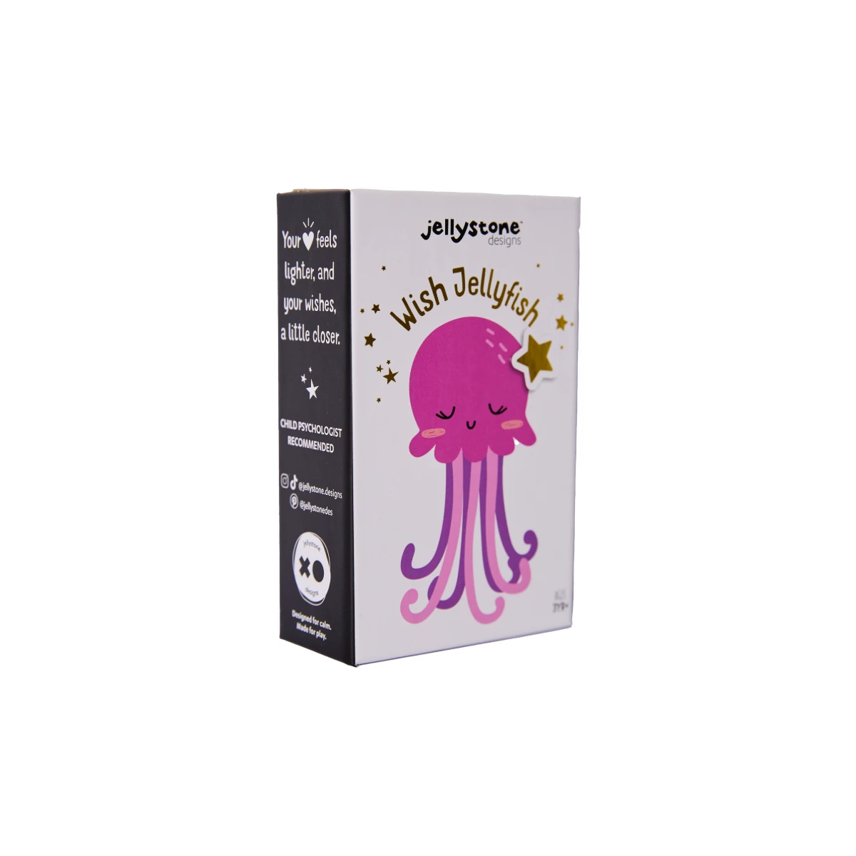 JELLYSTONE DESIGNS Jellystone Wish Jellyfish sensoryczna meduza szeptuszka snów gniotek wyciszający rytuał przed snem różowa | P