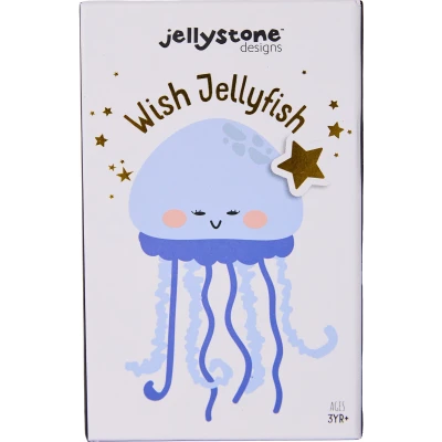 JELLYSTONE DESIGNS Jellystone Wish Jellyfish sensoryczna meduza szeptuszka snów gniotek wyciszający rytuał przed snem niebieska 