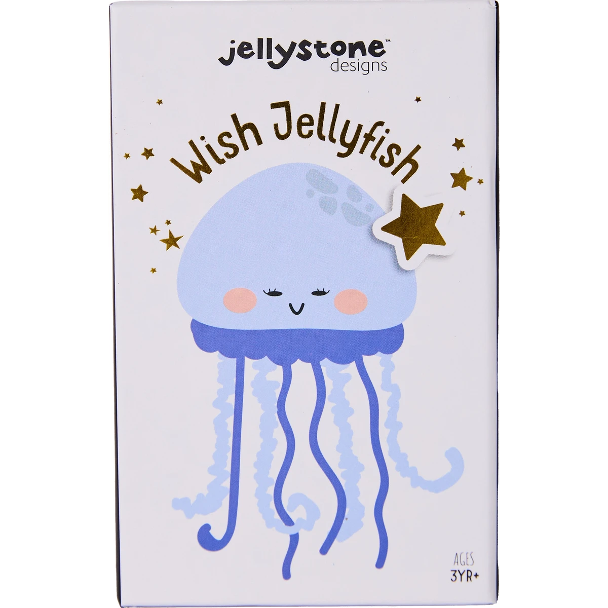JELLYSTONE DESIGNS Jellystone Wish Jellyfish sensoryczna meduza szeptuszka snów gniotek wyciszający rytuał przed snem niebieska 