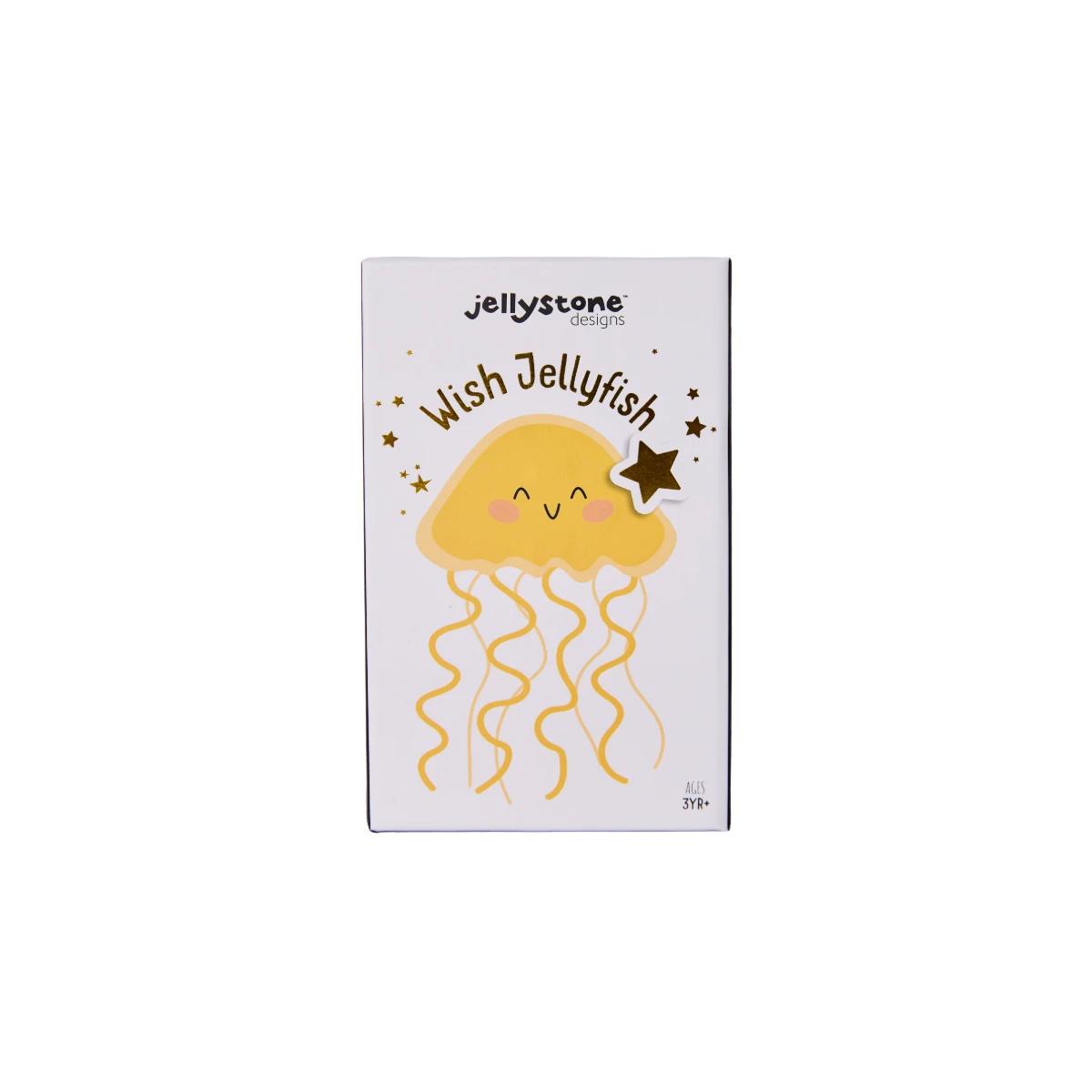 JELLYSTONE DESIGNS Jellystone Wish Jellyfish sensoryczna meduza szeptuszka snów gniotek wyciszający rytuał przed snem żółta | Pa