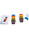 BS Toys Drewniana zabawka Lody – nauka kolorów i koordynacji 4+ | Pan Piksel