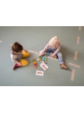 BS Toys Drewniana zabawka Lody – nauka kolorów i koordynacji 4+ | Pan Piksel