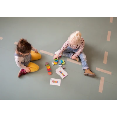 BS Toys Drewniana zabawka Lody – nauka kolorów i koordynacji 4+ | Pan Piksel