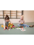 BS Toys Drewniana zabawka Lody – nauka kolorów i koordynacji 4+ | Pan Piksel