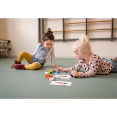 BS Toys Drewniana zabawka Lody – nauka kolorów i koordynacji 4+ | Pan Piksel