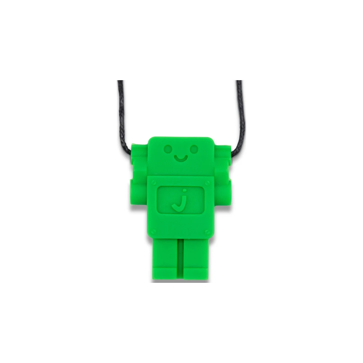 JELLYSTONE DESIGNS Jellystone Gryzak terapeutyczny antystresowy naszyjnik – robot Grassy Green | Pan Piksel