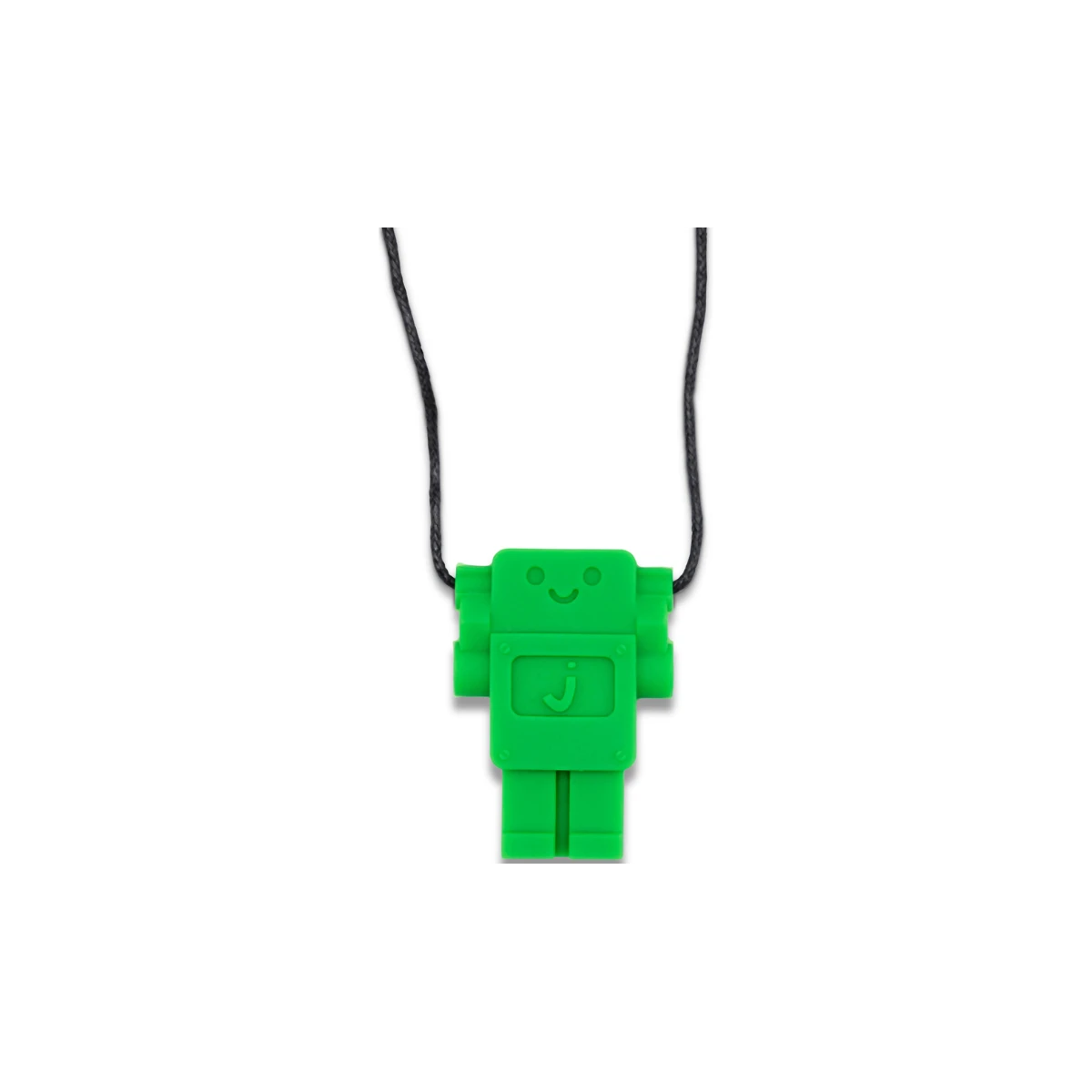 JELLYSTONE DESIGNS Jellystone Gryzak terapeutyczny antystresowy naszyjnik – robot Grassy Green | Pan Piksel