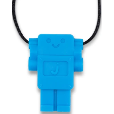 JELLYSTONE DESIGNS Jellystone Gryzak terapeutyczny antystresowy naszyjnik – robot Blue Hawaiian | Pan Piksel