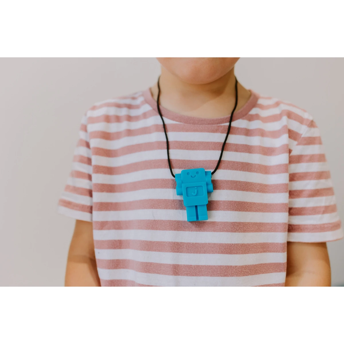 JELLYSTONE DESIGNS Jellystone Gryzak terapeutyczny antystresowy naszyjnik – robot Blue Hawaiian | Pan Piksel