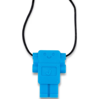 JELLYSTONE DESIGNS Jellystone Gryzak terapeutyczny antystresowy naszyjnik – robot Blue Hawaiian | Pan Piksel