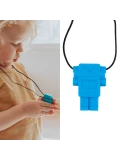 JELLYSTONE DESIGNS Jellystone Gryzak terapeutyczny antystresowy naszyjnik – robot Blue Hawaiian | Pan Piksel