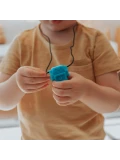 JELLYSTONE DESIGNS Jellystone Gryzak terapeutyczny antystresowy naszyjnik – robot Blue Hawaiian | Pan Piksel