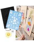 ESSCHERT DESIGN Słoneczny papier fotograficzny A5 12 szt. drukowanie słońcem UV | Pan Piksel