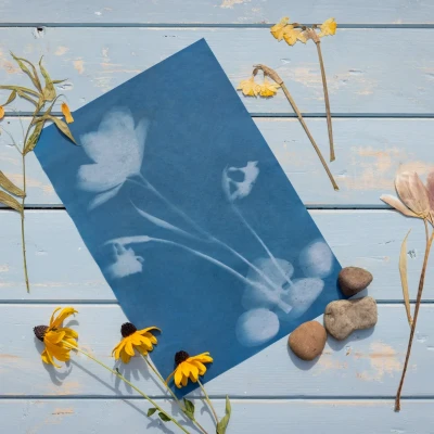 ESSCHERT DESIGN Słoneczny papier fotograficzny A4 6 szt. drukowanie słońcem UV | Pan Piksel