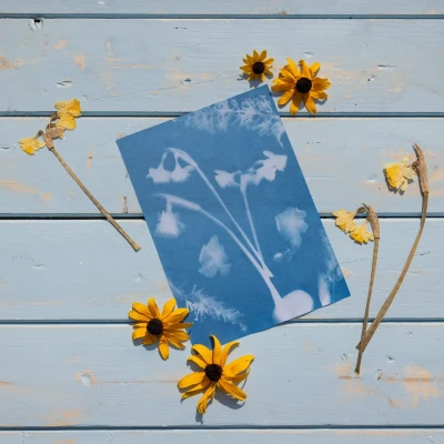 ESSCHERT DESIGN Słoneczny papier fotograficzny A5 12 szt. drukowanie słońcem UV | Pan Piksel