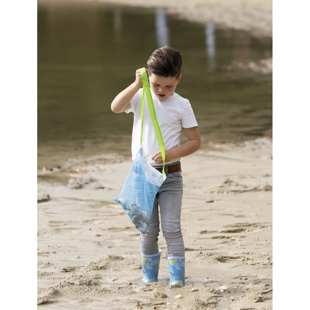 ESSCHERT DESIGN ShellyBag Siatka do zbierania muszelek | Pan Piksel