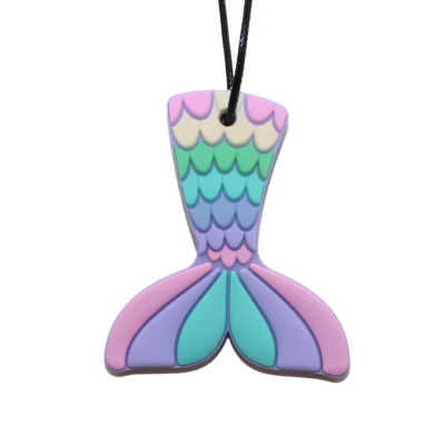 JELLYSTONE DESIGNS Jellystone Gryzak terapeutyczny antystresowy naszyjnik– Syrena | Pan Piksel