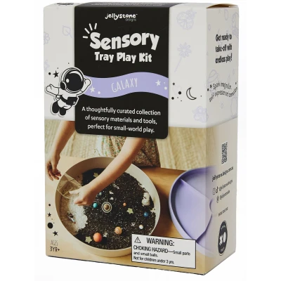 JELLYSTONE DESIGNS Jellystone Zestaw sensoryczny Galaktyka wkład do tacki sensorycznej Play Tray | Pan Piksel