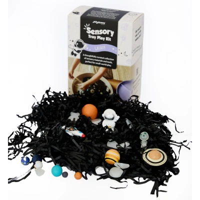 JELLYSTONE DESIGNS Jellystone Zestaw sensoryczny Galaktyka wkład do tacki sensorycznej Play Tray | Pan Piksel