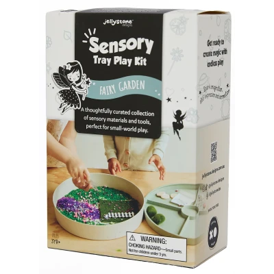 JELLYSTONE DESIGNS Jellystone Zestaw sensoryczny Zaczarowany Ogród wkład do tacki sensorycznej Play Tray | Pan Piksel