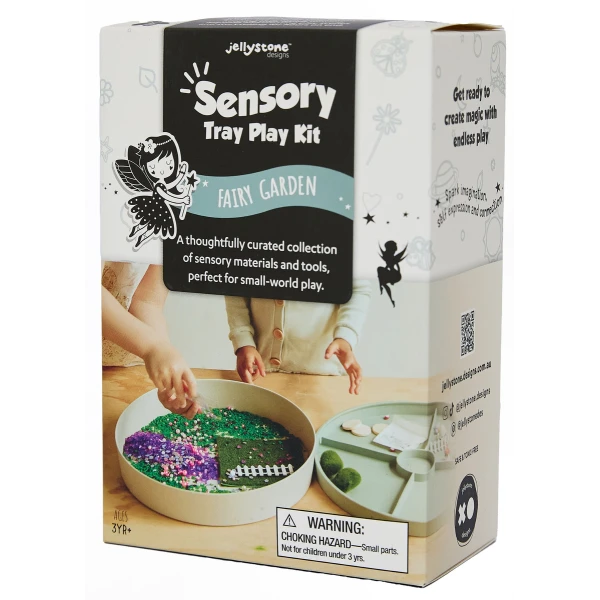 JELLYSTONE DESIGNS Jellystone Zestaw sensoryczny Zaczarowany Ogród wkład do tacki sensorycznej Play Tray | Pan Piksel