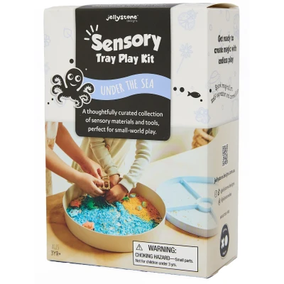 JELLYSTONE DESIGNS Jellystone Zestaw sensoryczny Podwodny Świat wkład do tacki sensorycznej Play Tray | Pan Piksel