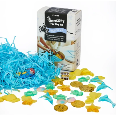 JELLYSTONE DESIGNS Jellystone Zestaw sensoryczny Podwodny Świat wkład do tacki sensorycznej Play Tray | Pan Piksel