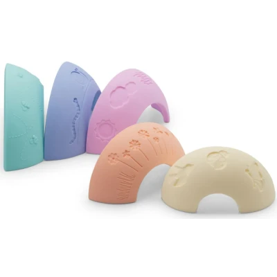 JELLYSTONE DESIGNS Jellystone Tęcza sensoryczna Over the rainbow Pastel 5 elementów kolor pastelowy | Pan Piksel