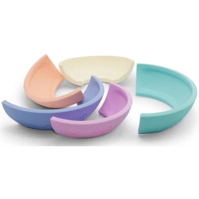 JELLYSTONE DESIGNS Jellystone Tęcza sensoryczna Over the rainbow Pastel 5 elementów kolor pastelowy | Pan Piksel