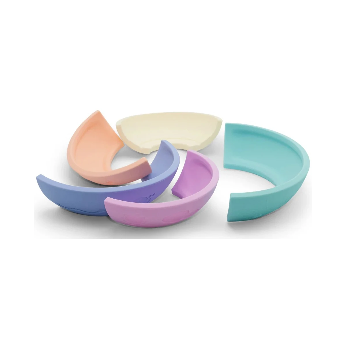JELLYSTONE DESIGNS Jellystone Tęcza sensoryczna Over the rainbow Pastel 5 elementów kolor pastelowy | Pan Piksel