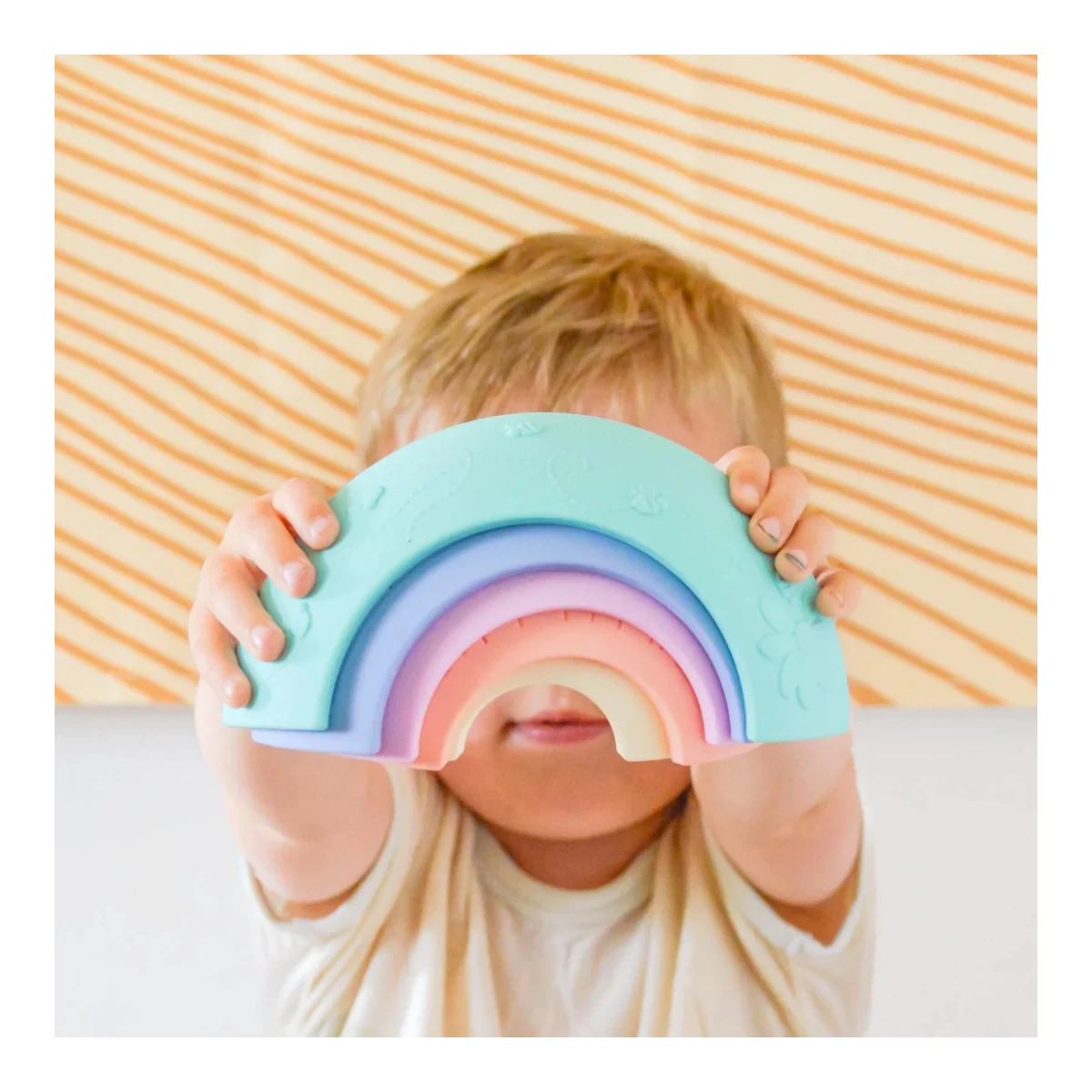 JELLYSTONE DESIGNS Jellystone Tęcza sensoryczna Over the rainbow Pastel 5 elementów kolor pastelowy | Pan Piksel
