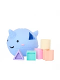 JELLYSTONE DESIGNS Jellystone Narwal Morski Sorter Kształtów PASTEL silikonowy wieloryb | Pan Piksel
