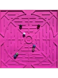 GAME PLAK Mata do gry w kulki COSMOS ROSE | Pan Piksel