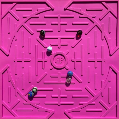 GAME PLAK Mata do gry w kulki COSMOS ROSE | Pan Piksel