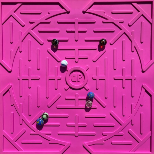 GAME PLAK Mata do gry w kulki COSMOS ROSE | Pan Piksel