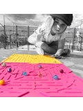 GAME PLAK Mata do gry w kulki COSMOS ROSE | Pan Piksel
