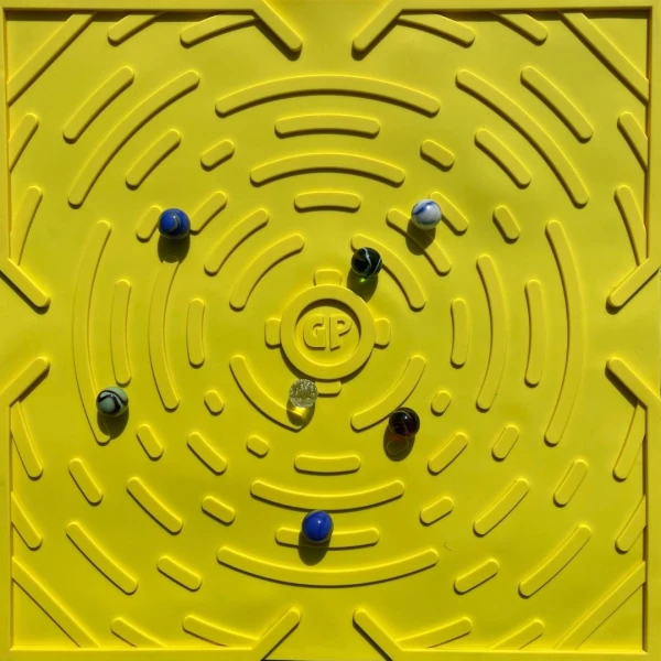 GAME PLAK Mata do gry w kulki TARGET JAUNE | Pan Piksel