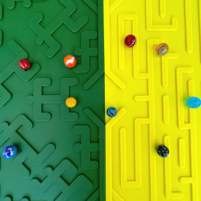 GAME PLAK Mata do gry w kulki TIKI KAKI | Pan Piksel