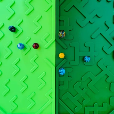 GAME PLAK Mata do gry w kulki TIKI KAKI | Pan Piksel