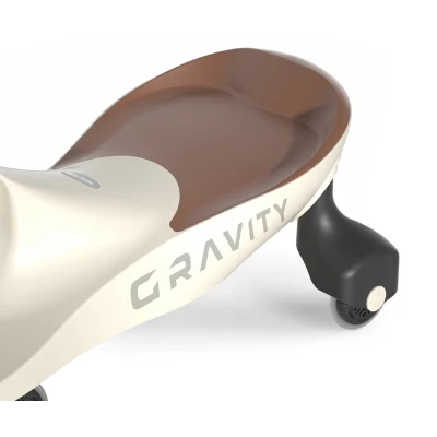 Milly Mally Jeździk Grawitacyjny Gravity Beige Brown | Pan Piksel