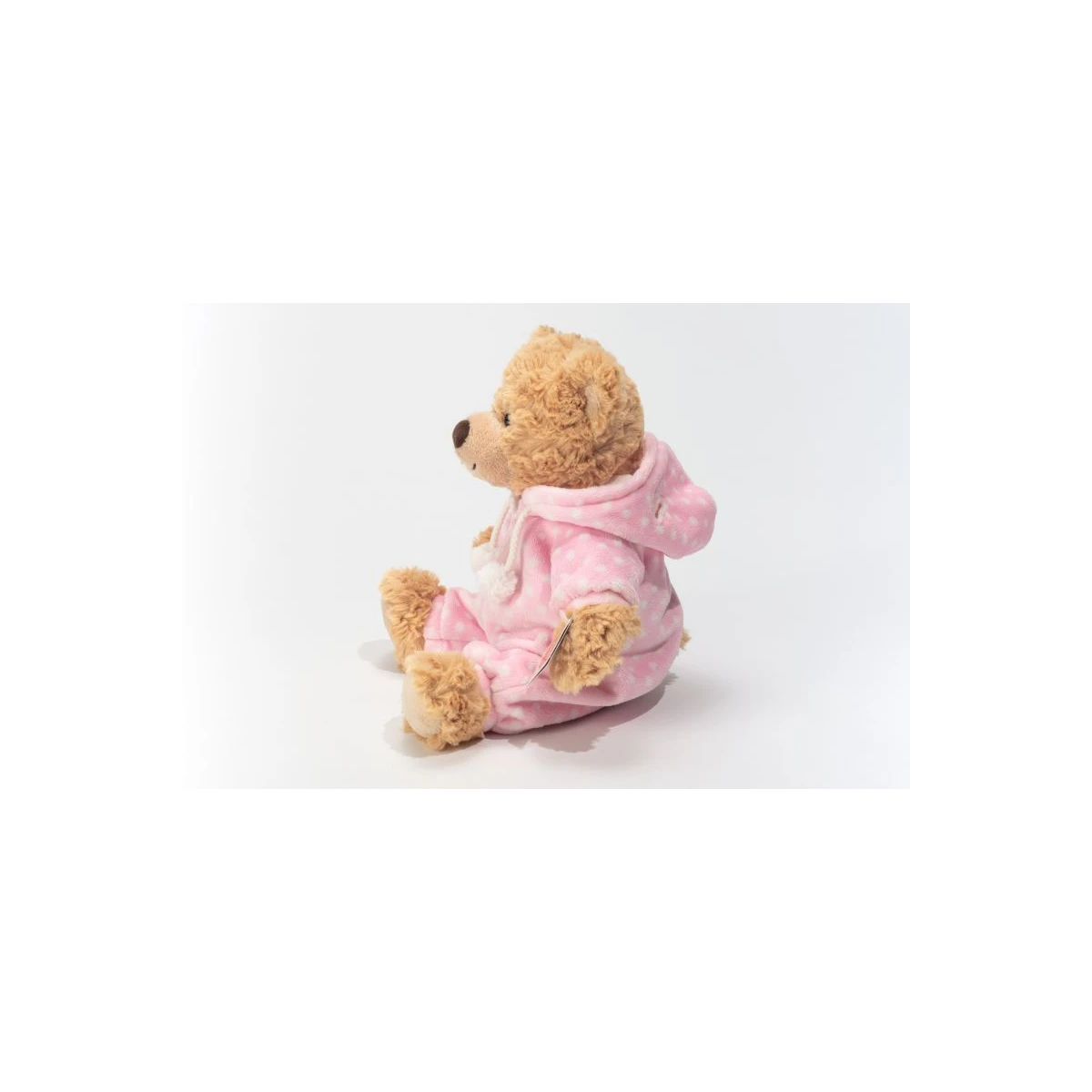 TEDDY HERMANN Maskotka miś pluszowy 30 cm w różowej piżamie | Pan Piksel