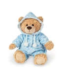 TEDDY HERMANN Maskotka miś pluszowy 30 cm w niebieskiej piżamie | Pan Piksel