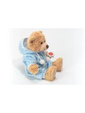 TEDDY HERMANN Maskotka miś pluszowy 30 cm w niebieskiej piżamie | Pan Piksel