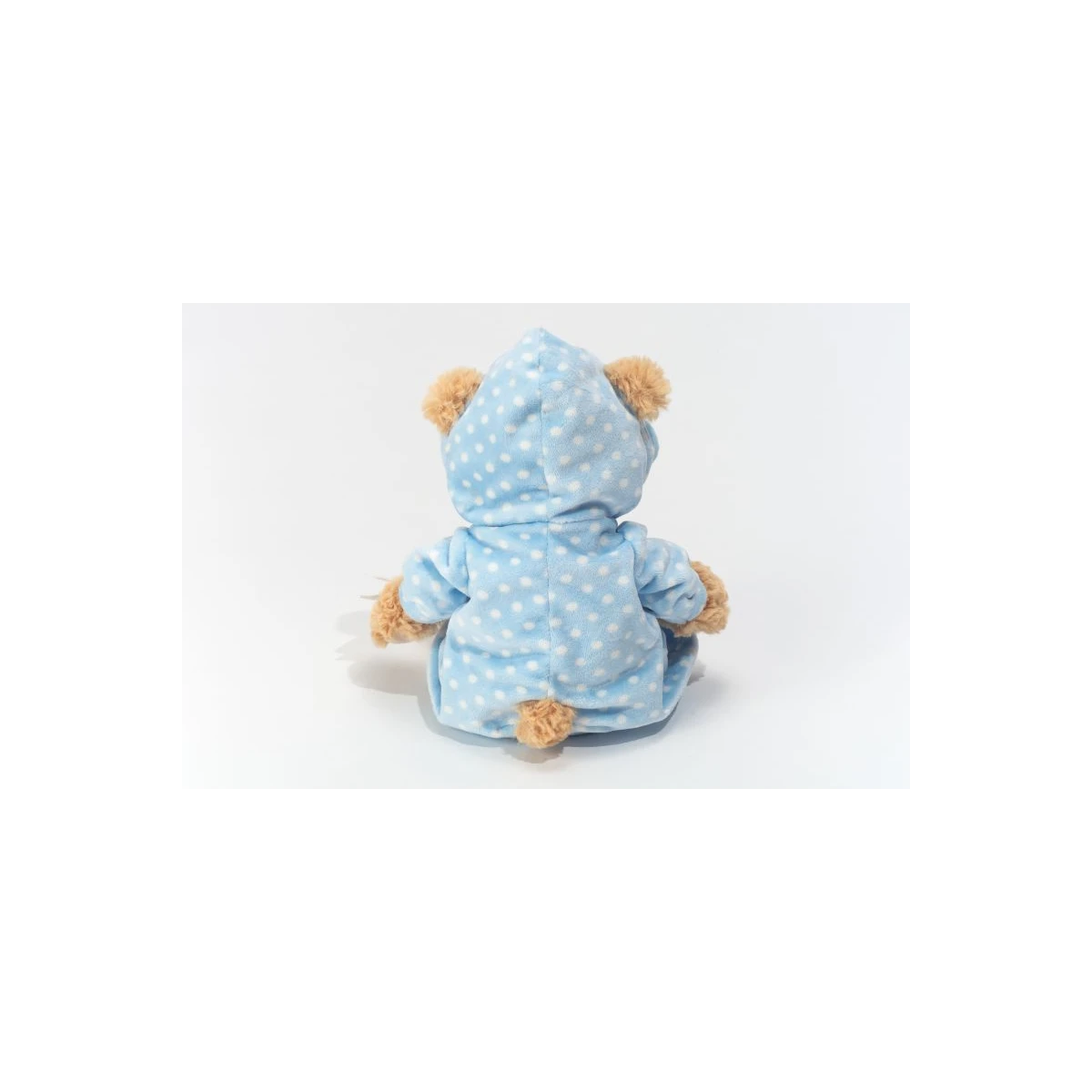 TEDDY HERMANN Maskotka miś pluszowy 30 cm w niebieskiej piżamie | Pan Piksel
