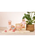 TEDDY HERMANN Maskotka miś pluszowy 30 cm w różowej piżamie | Pan Piksel
