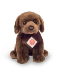 TEDDY HERMANN Maskotka Labrador siedzący ciemnobrązowy 25 cm | Pan Piksel