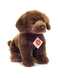 TEDDY HERMANN Maskotka Labrador siedzący ciemnobrązowy 25 cm | Pan Piksel