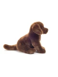TEDDY HERMANN Maskotka Labrador siedzący ciemnobrązowy 25 cm | Pan Piksel