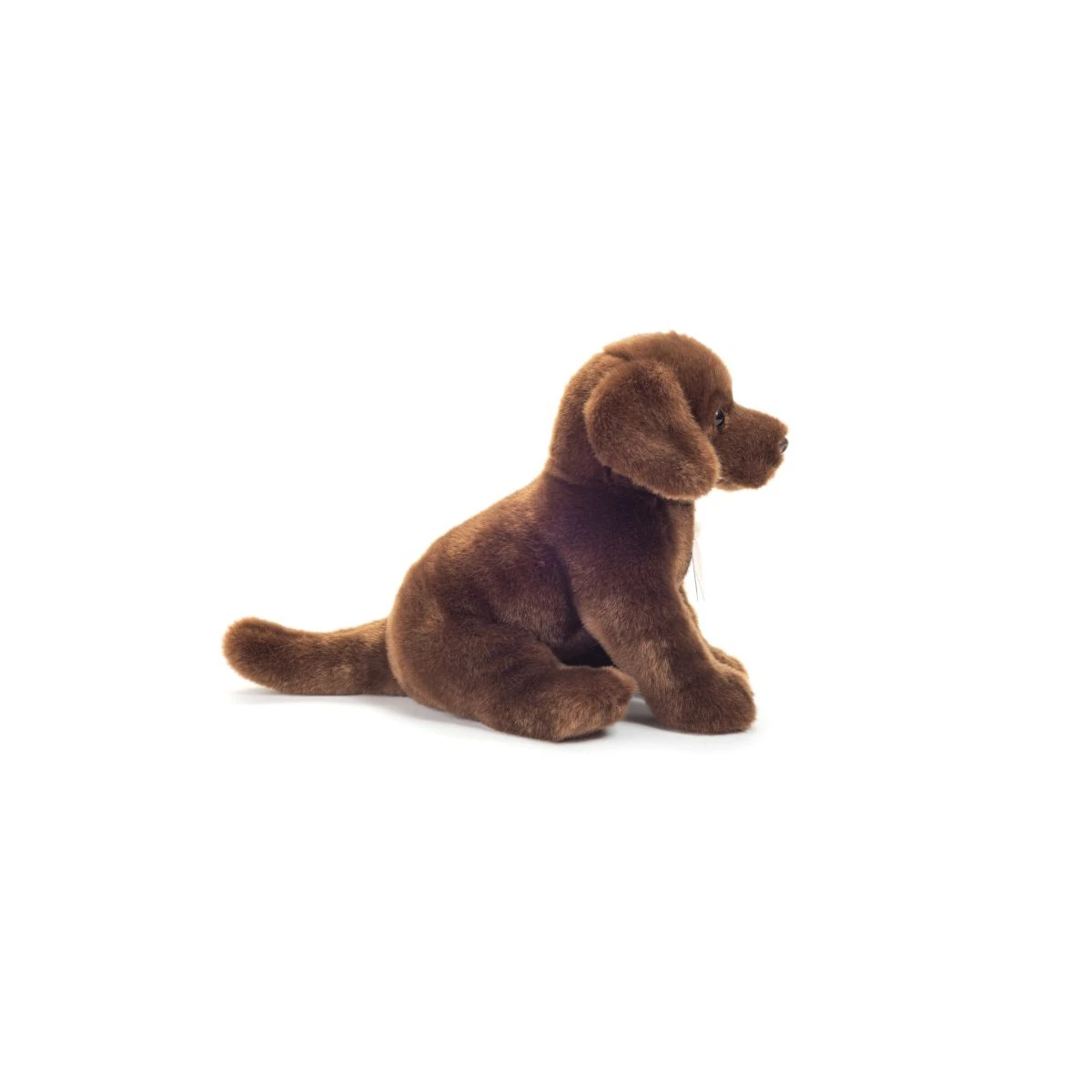 TEDDY HERMANN Maskotka Labrador siedzący ciemnobrązowy 25 cm | Pan Piksel